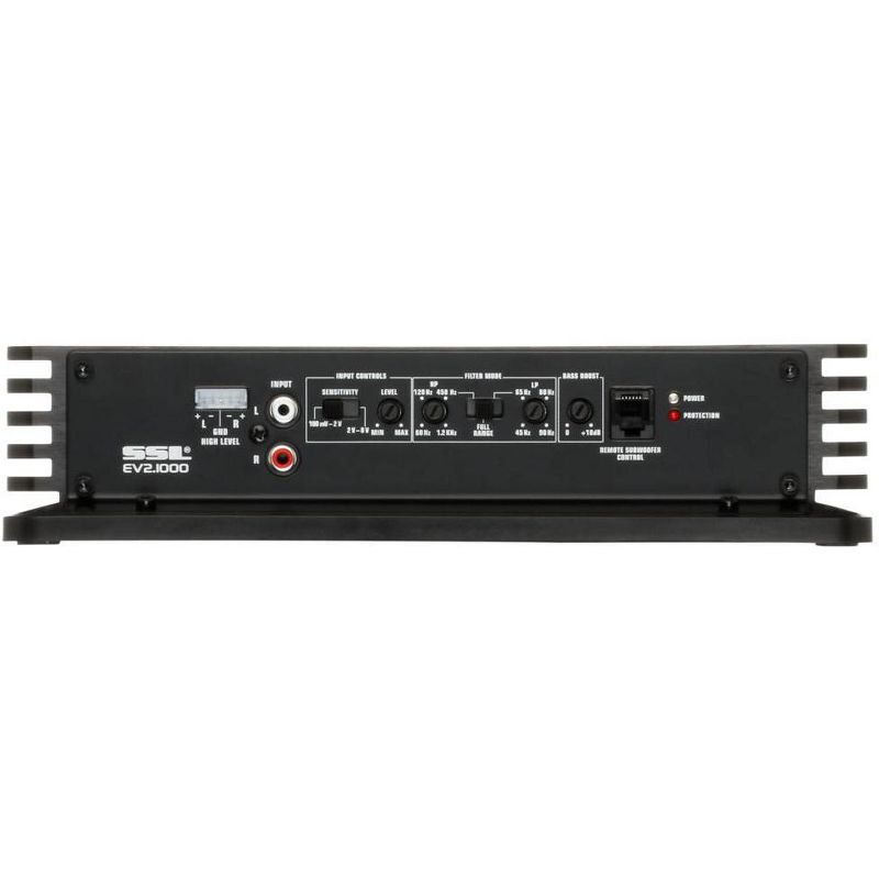Soundstorm SSL EV2.1000 1000 Watt 2 Channel Full Range Car Amplifier + Bass Knob