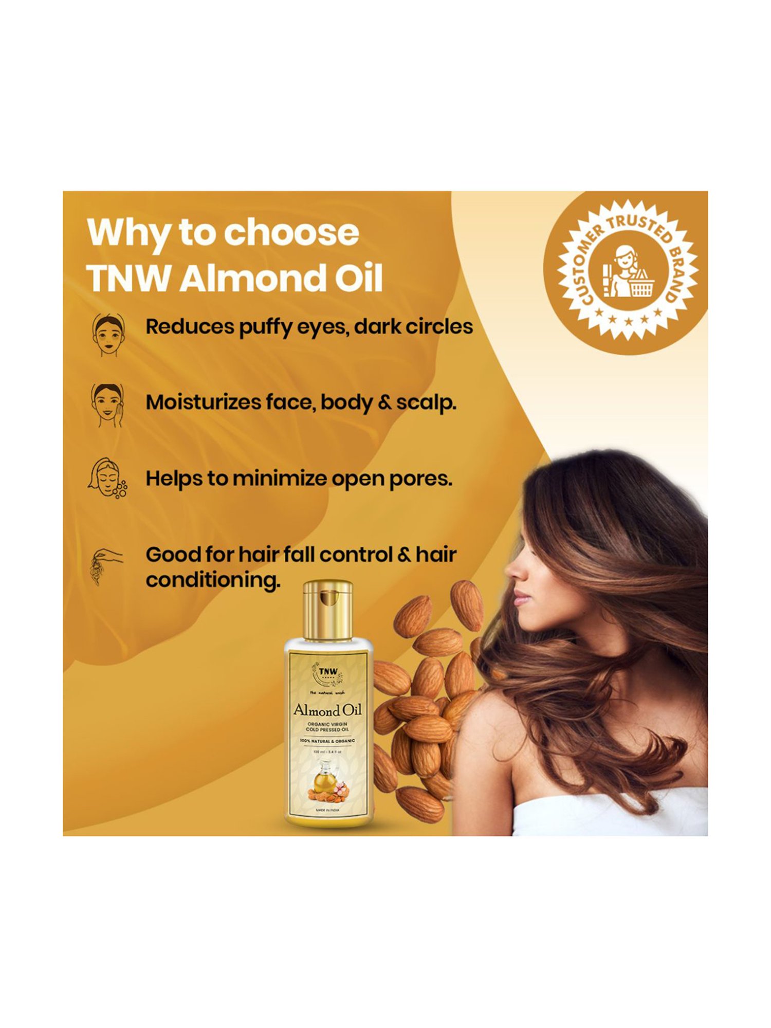 Cosmetofood Skinergy Bhring Amla Oil - 200 ml