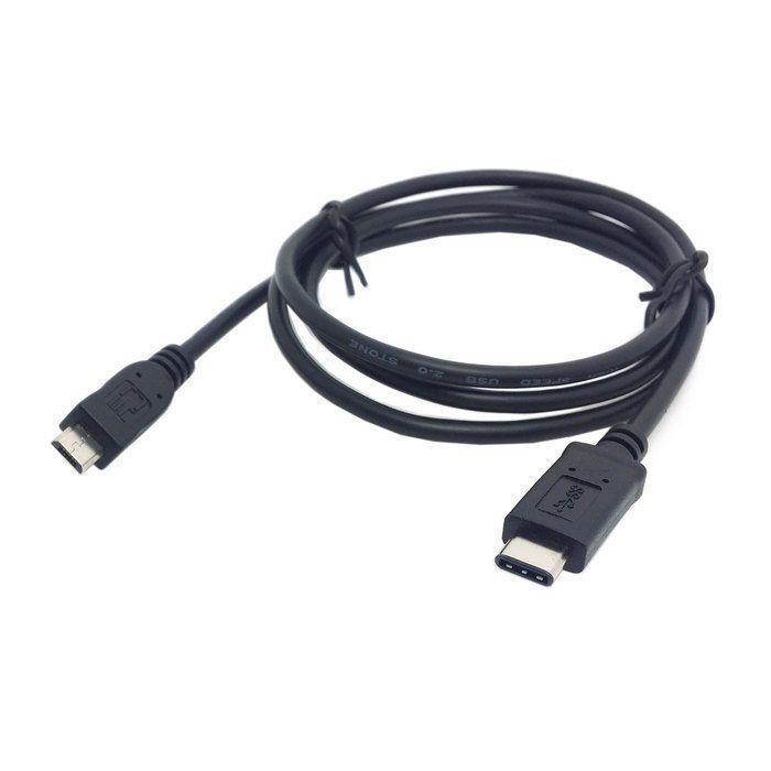 Reversible USB 3.1 Type C Male Connector to Micro USB 2.0 Male Data Cable USB-C