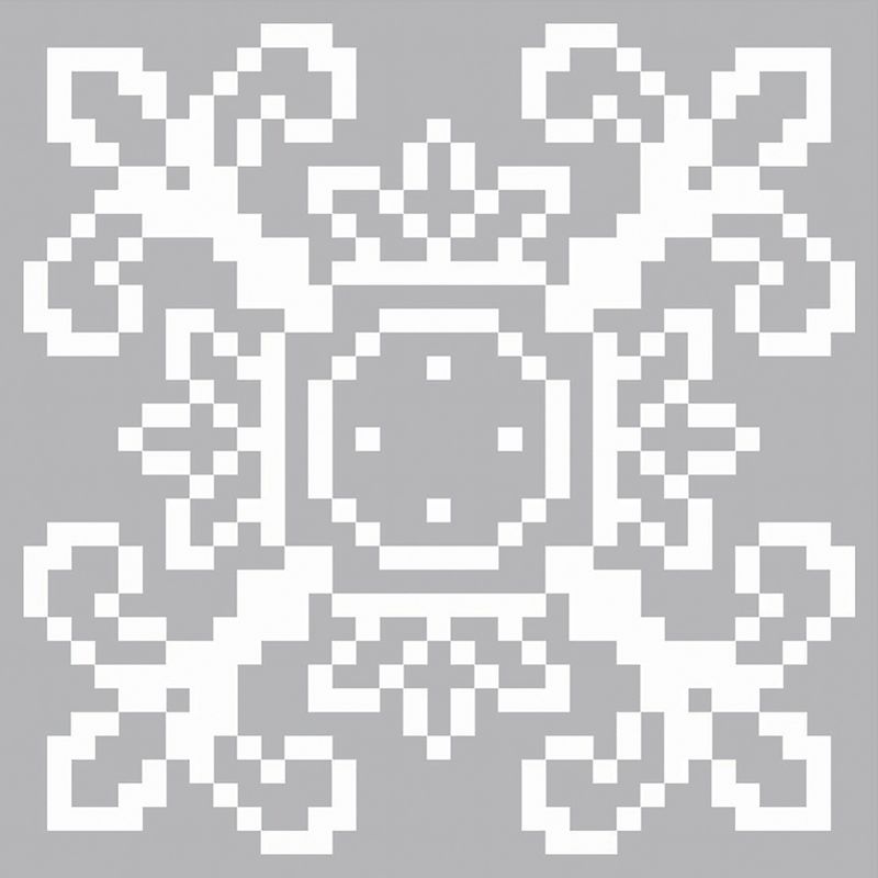 Diamond Dotz Diamond Embroidery Facet Art Kit 4"X4"-White On Blue W/Frame