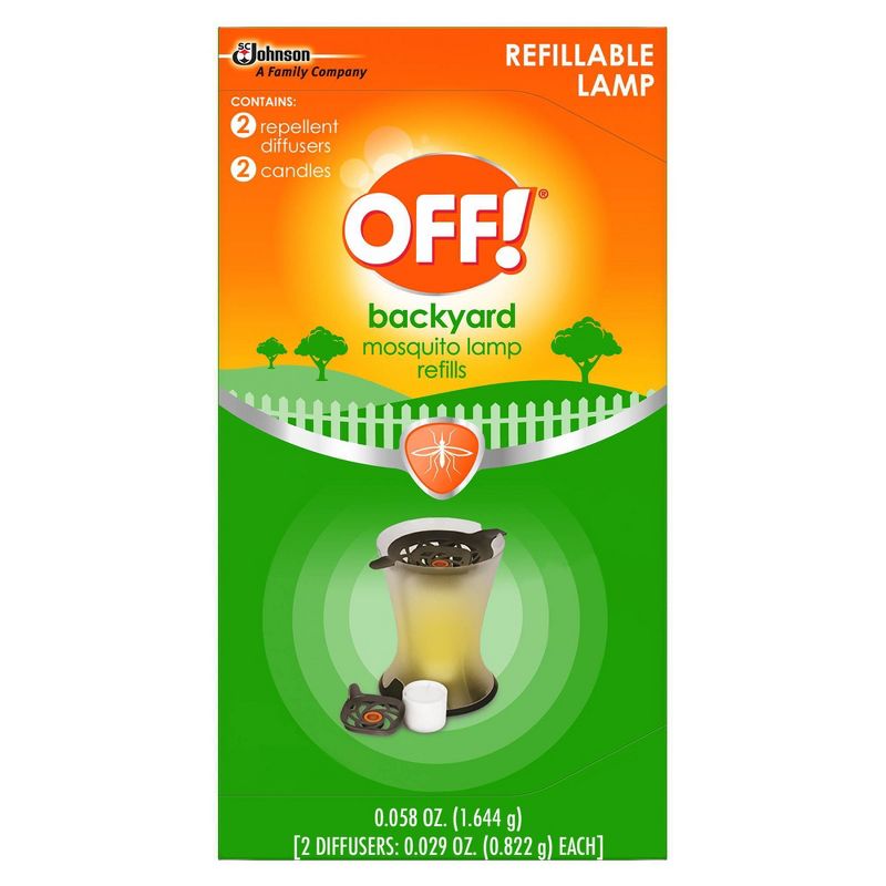 OFF! 2pk Mosquito Lamp Refill