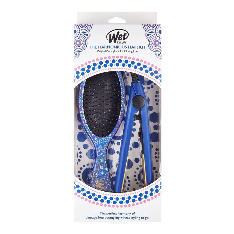 Wet Brush Harmonious Hair Kit - Blue Mandala