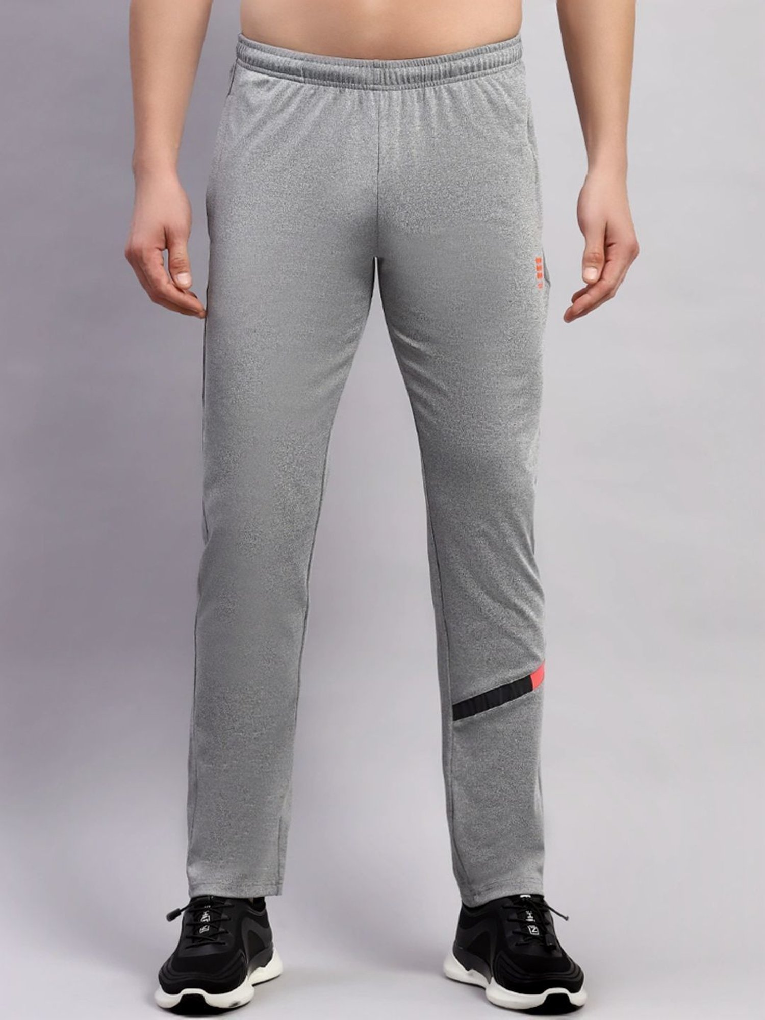 Rock.It Grey Smart Fit Printed Tracksuits