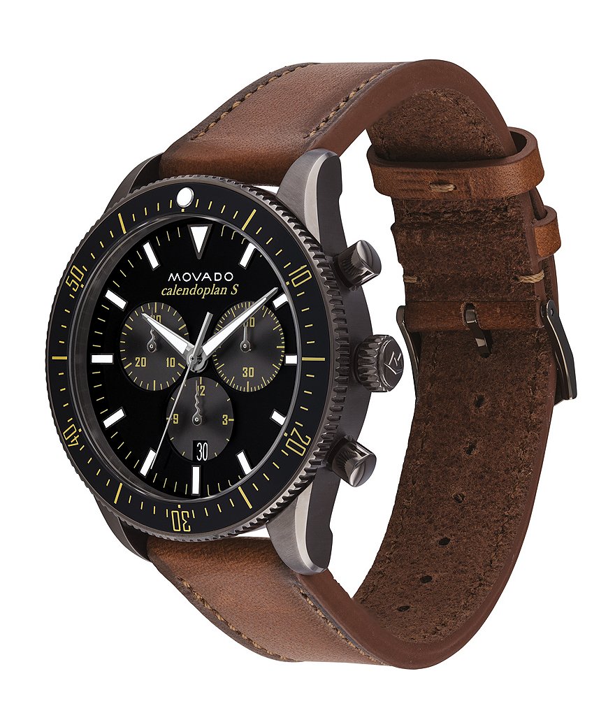 Movado Heritage Series Calendoplan S Chronograph Watch