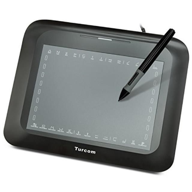 TS-6608M Turcom (8&rdquo;x6&rdquo;) Graphic Drawing Tablet and 2048 Pressure Sensitive Pen