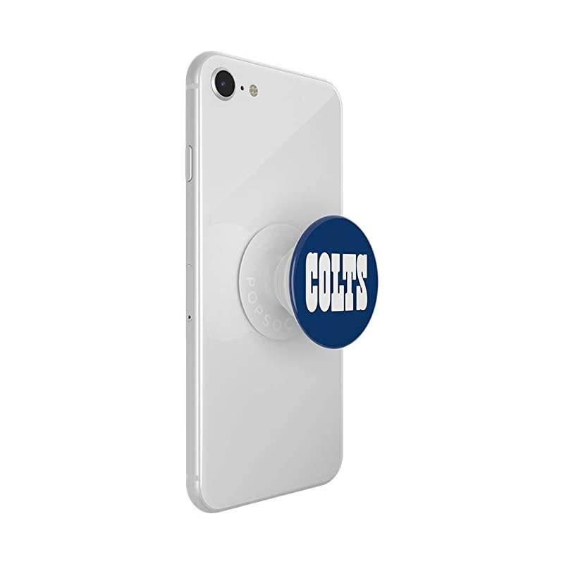 PopGrip with Swappable Top for Phones amp Tablets NFL Indianapolis Colts Logo