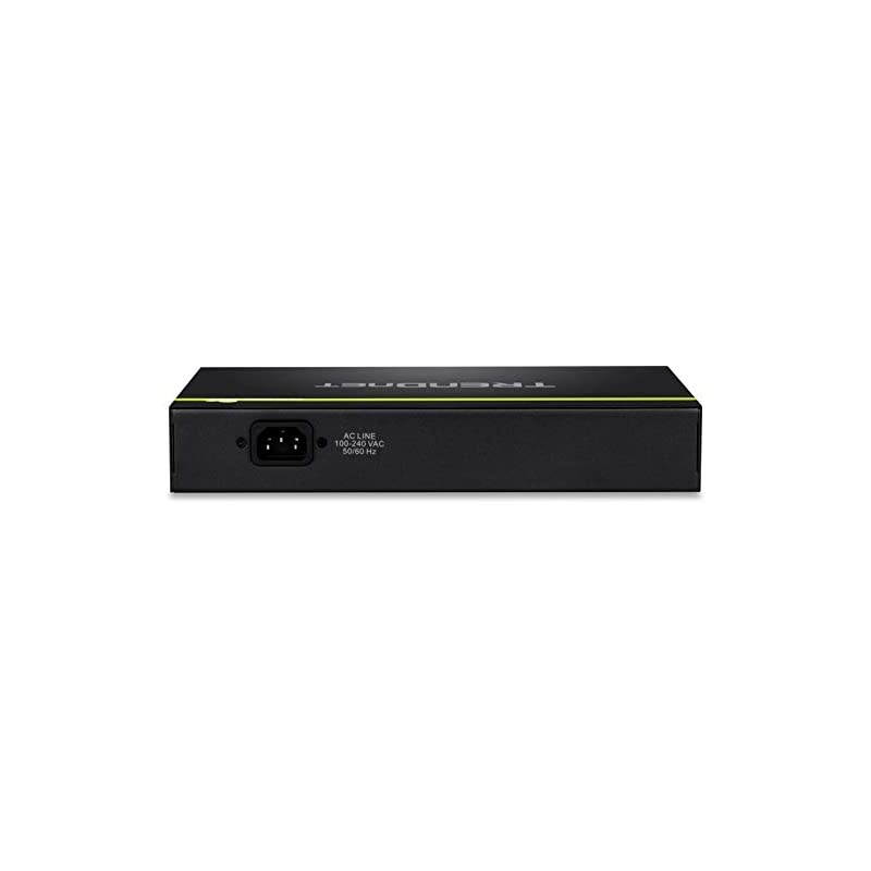 8-Port 10/100 Mbps GREENnet PoE+ Switch, TPE-T80H, Rack Mountable, 8 x 10/100 Mbps PoE+ Ports, Up to 30 Watts Per Port with 125 W Total Power Budget, Lifetime Protection