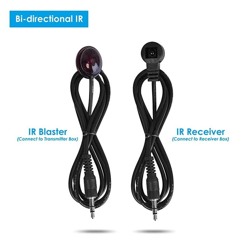 HDBaseT HDMI Extender 4K 60Hz (4:2:0 8-bit) Over CAT5e/CAT6/CAT7 Cable with Bi-Directional IR, PoC - Up to 70 Meters (230 feet) @ 1080p 60Hz 40 Meters (130 feet) @ UHD, HDCP 2.2 (HDbaseT-Ext)