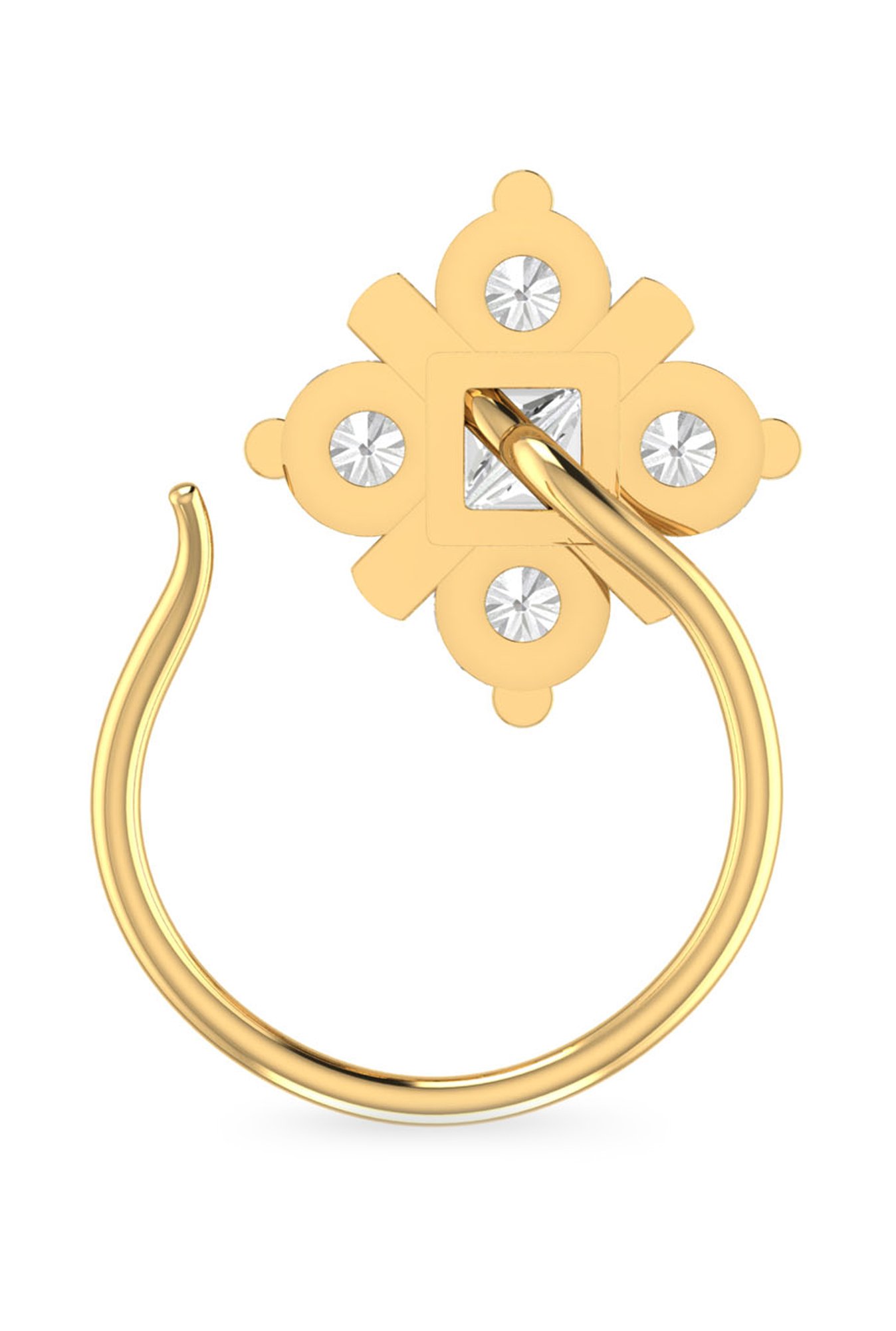 PC Jeweller Kata 22 kt Gold Nosepin
