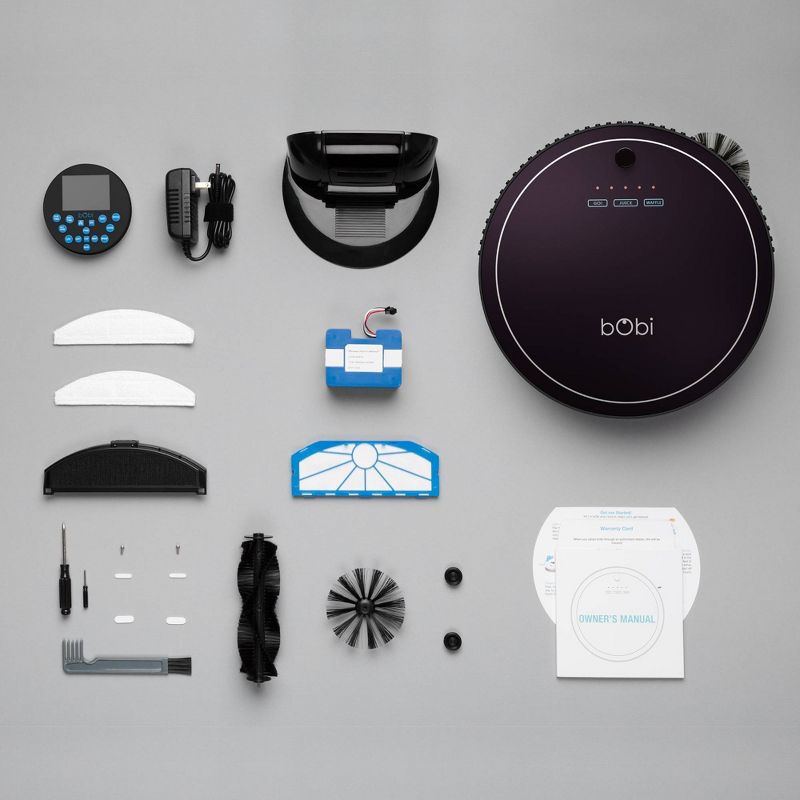 bObsweep bObi Classic Robot Vacuum and Mop - Black