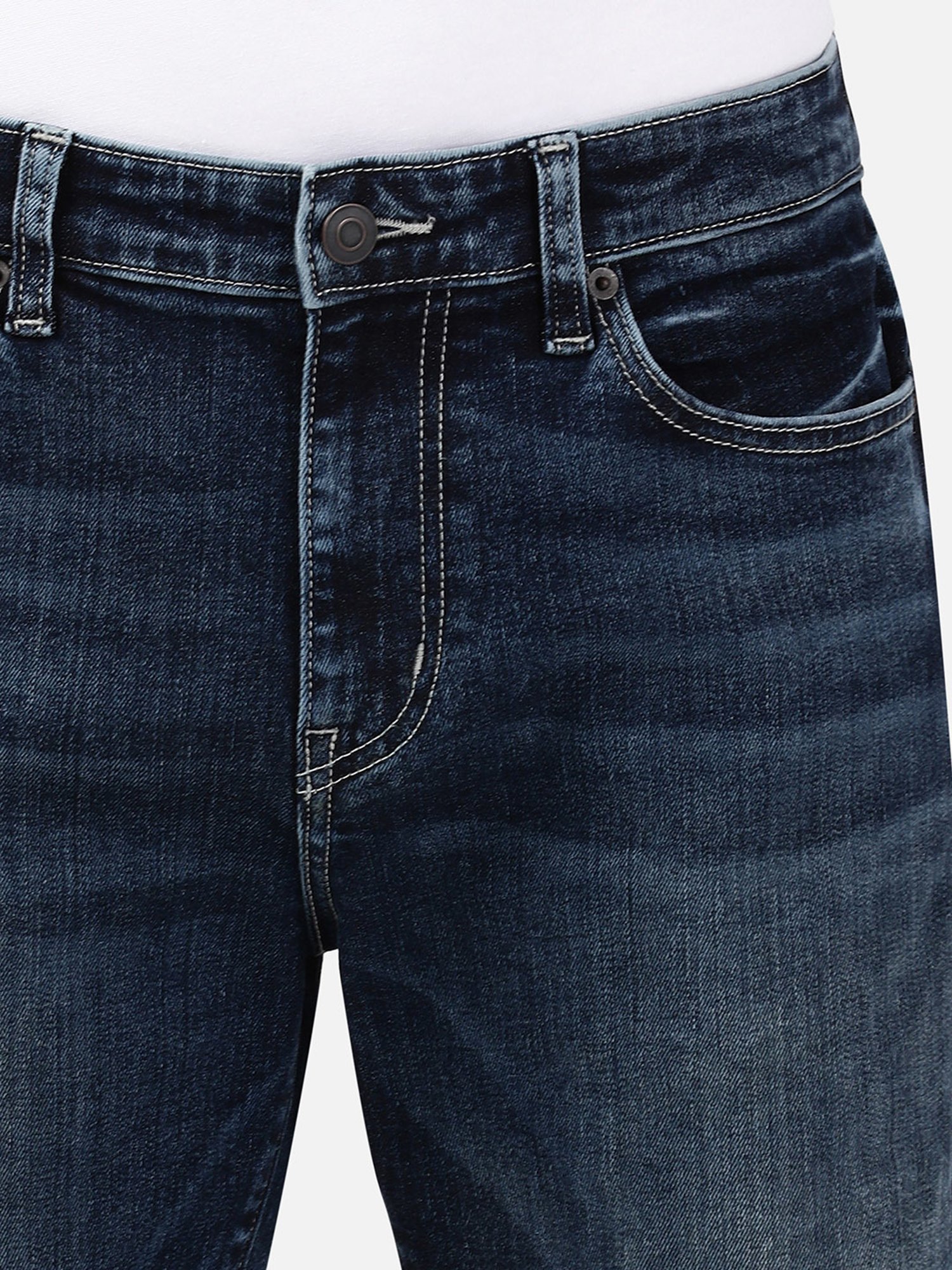 Passion Dark Blue Lightly Washed Jeans