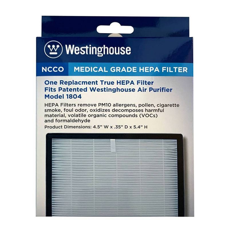 Westinghouse 4pk 1804 HEPA Replacement Filter White