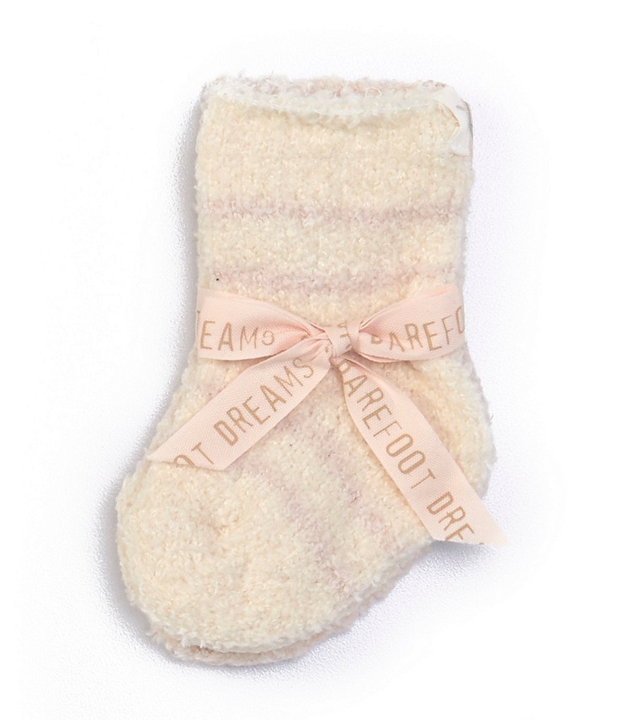 Barefoot Dreams Baby Newborn-6 Months CozyChic Socks 2-Pack