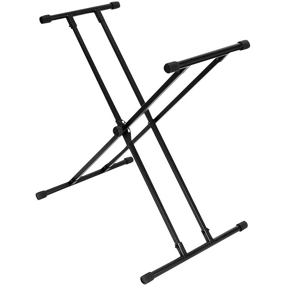 On-Stage Double-X Bullet Nose Keyboard Stand Wth Lok-Tight Construction
