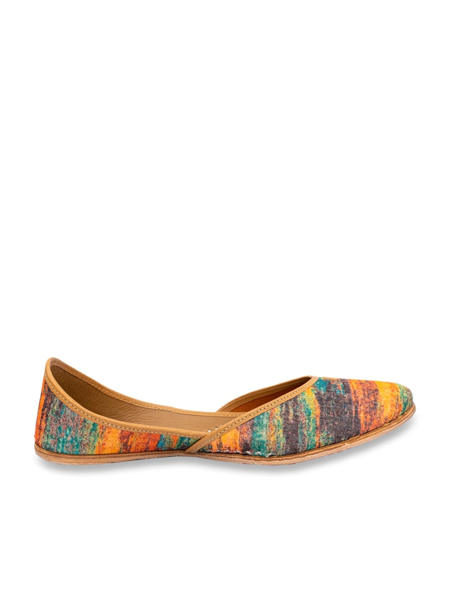 NR by Nidhi Rathi Women's Multicolor Ethnic Juttis