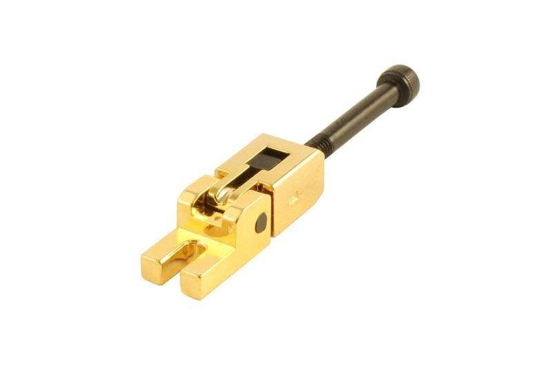 NEW Medium Saddle For Locking Tremolo A & B Strings, GOLD
