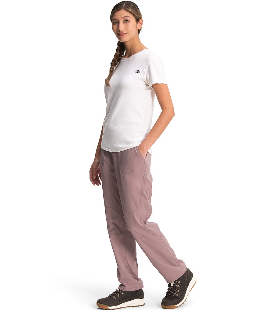 Columbia Anytime Outdoor&trade; Straight Leg Cropped Capri Drawstring Pants