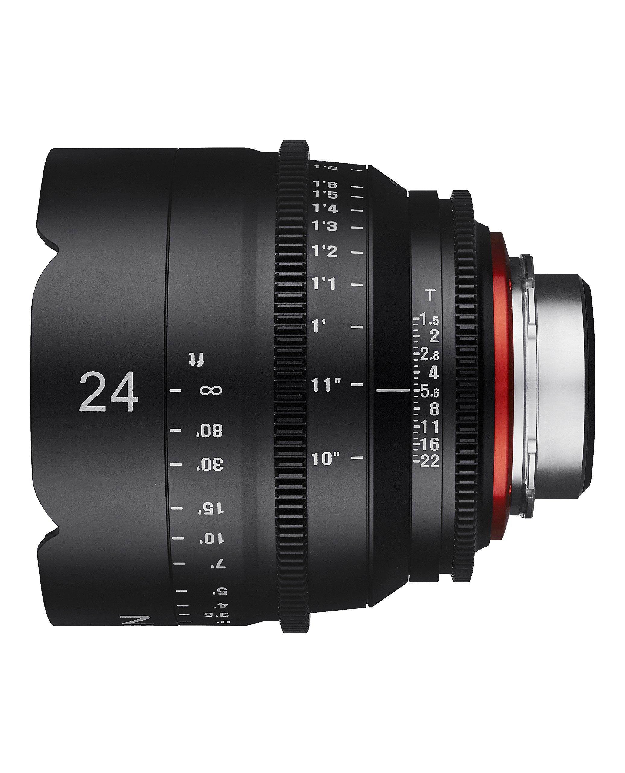 Rokinon Xeen 24mm T1.5 Cine Lens for PL-Mount #XN24-PL