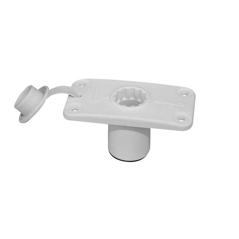 Scotty White Flush Deck Mount