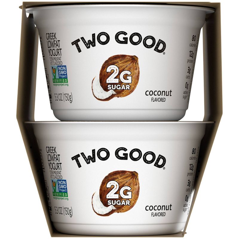 Two Good Coconut Greek Yogurt - 4pk/5.3oz Cups