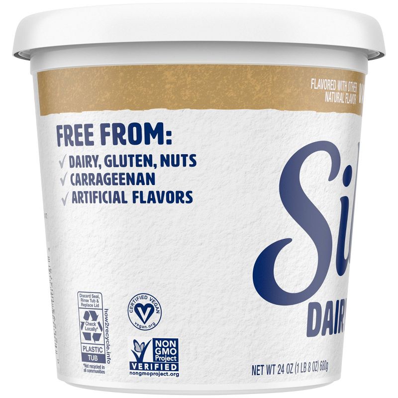 Silk Dairy-Free Vanilla Yogurt - 24oz