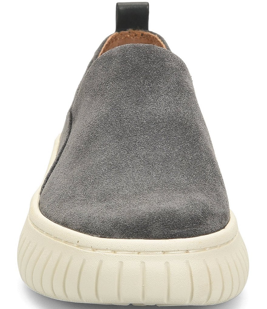 Sofft Potina Suede Slip-On Wedge Sneakers