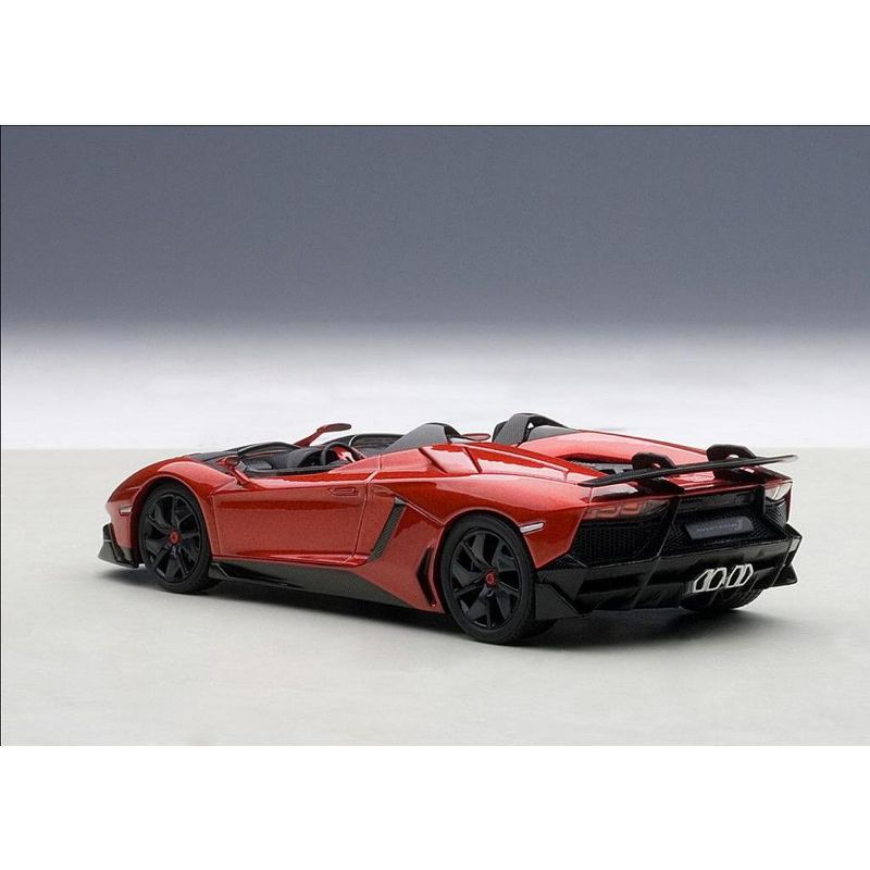 Lamborghini Aventador Roadster J Metallic Red 1/43 Diecast Model Car by Autoart