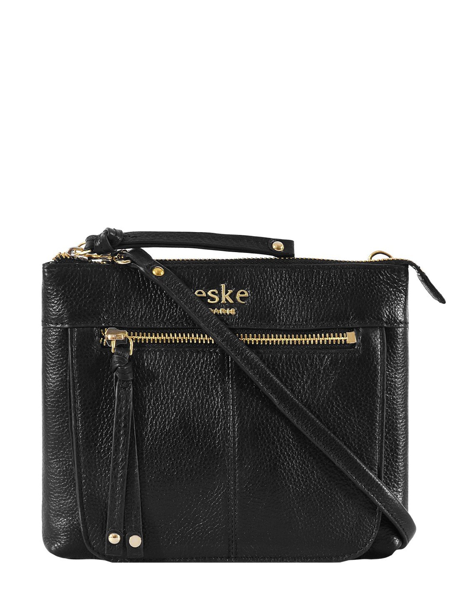 Eske Black Medium Shoulder Bag