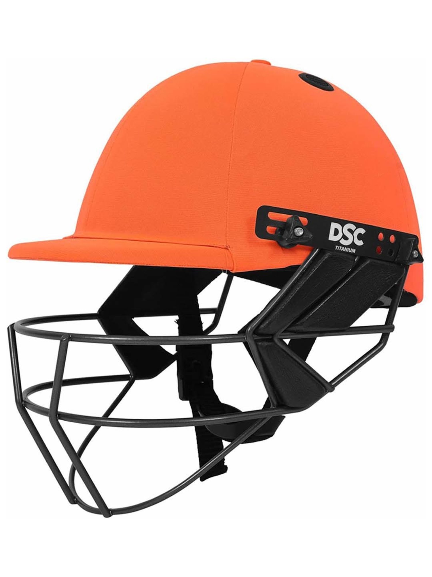 DSC Fort 44 LITE Titanium Cricket Helmet Adjustable Titanium Grill Size - XS
