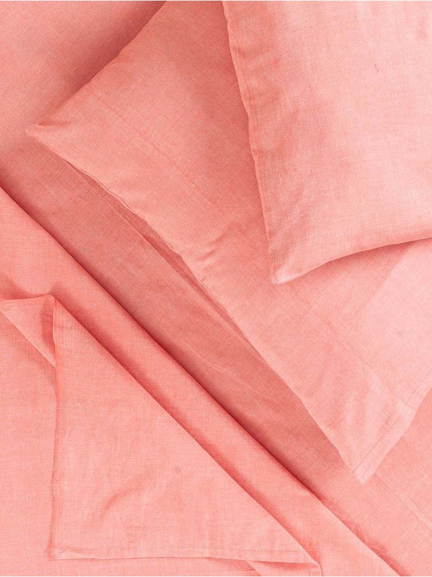 Fabindia Coral Cotton 92 TC Single Bed Sheet With Pillow Cover