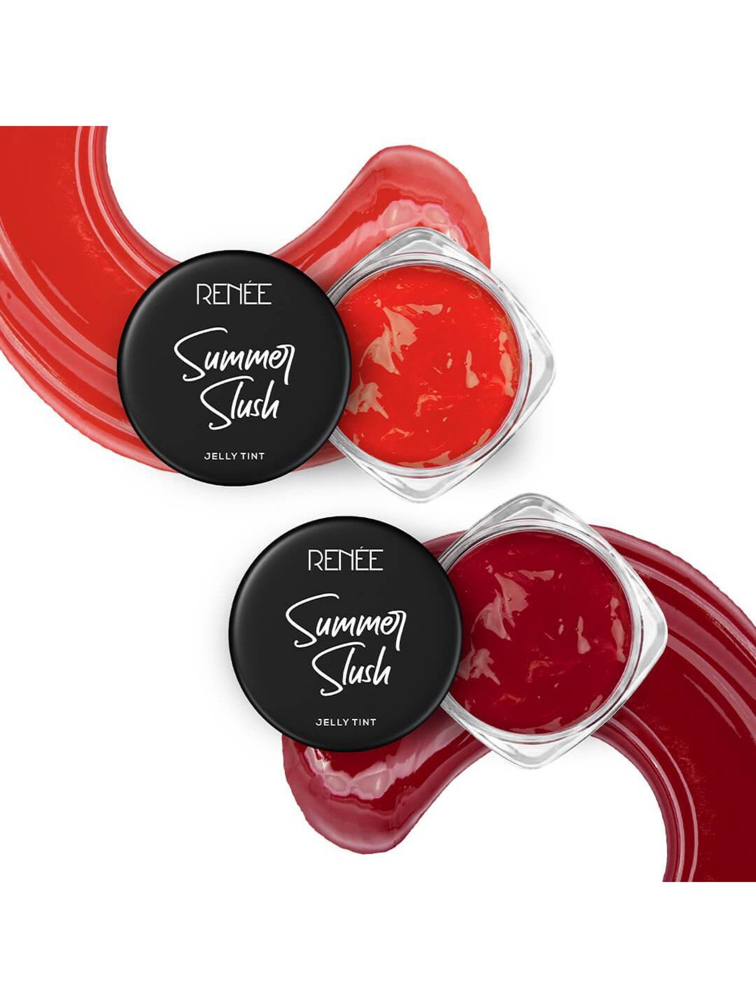 RENEE Summer Slush Jelly Tint Combo - Juicy Strawberry & Naughty Orange