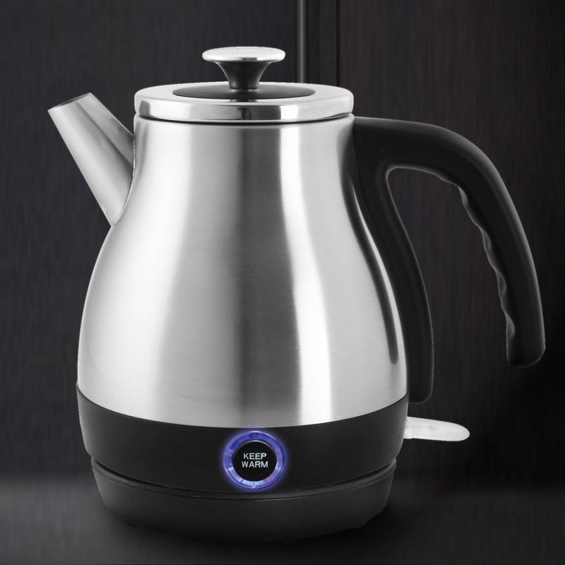 Chantal  28oz Keep Warm Electric Kettle - Brushed Stainless Steel