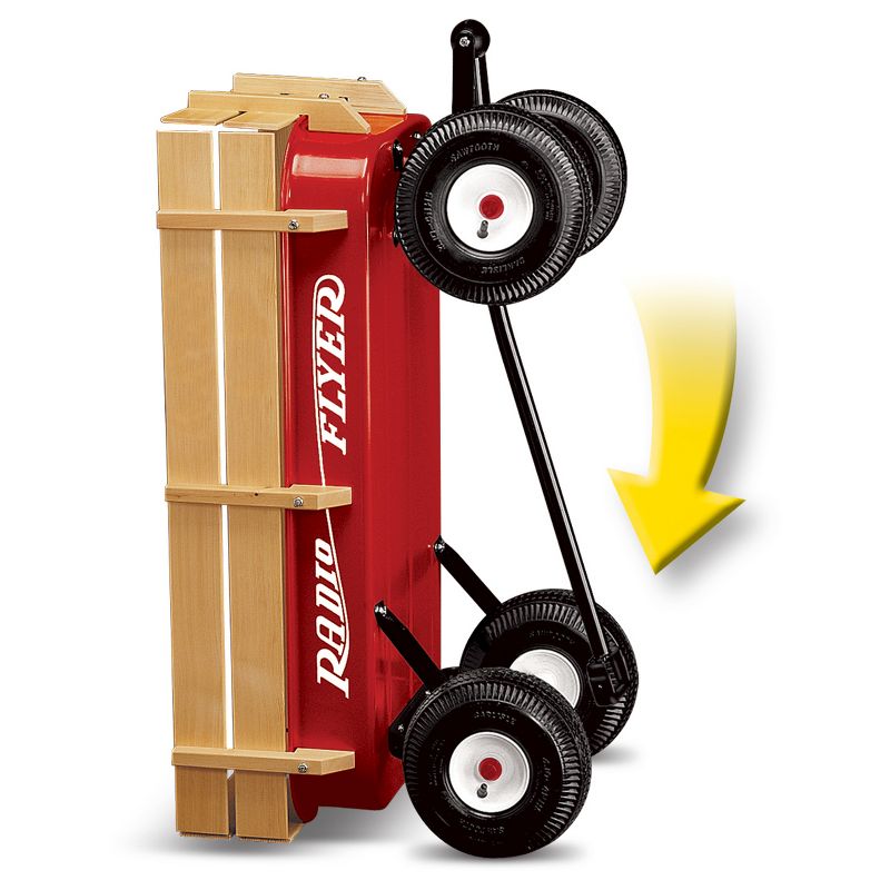 Radio Flyer 34" All-Terrain Steel & Wood Wagon