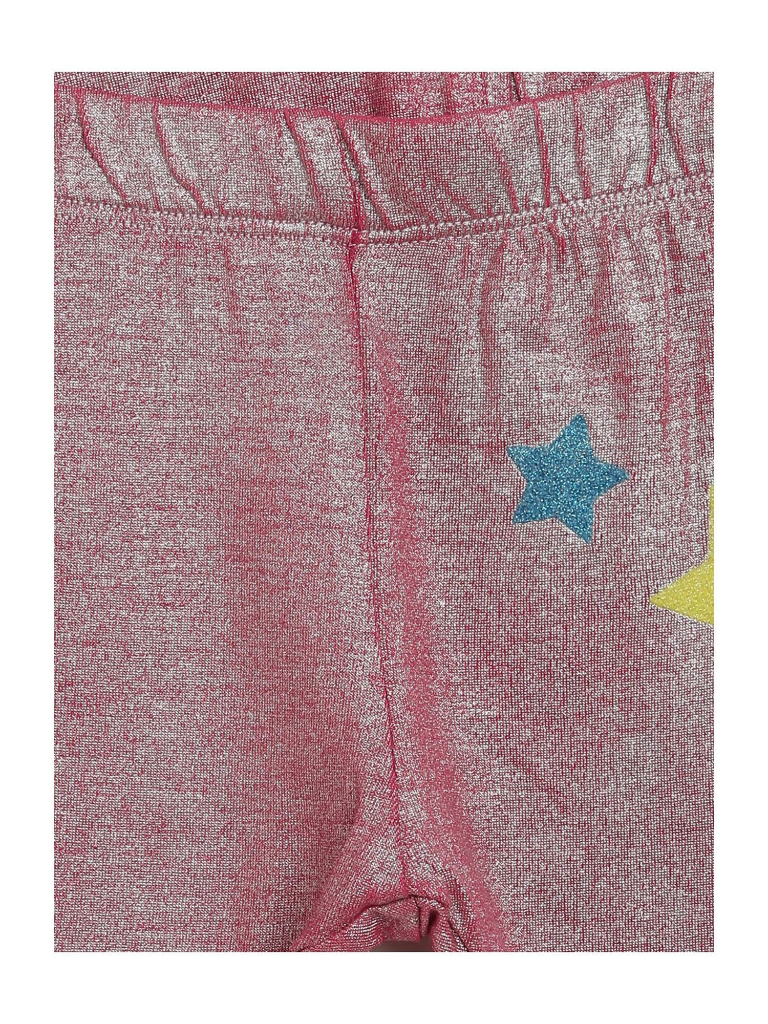 Chicco Kids White & Pink Embellished Top with Leggings