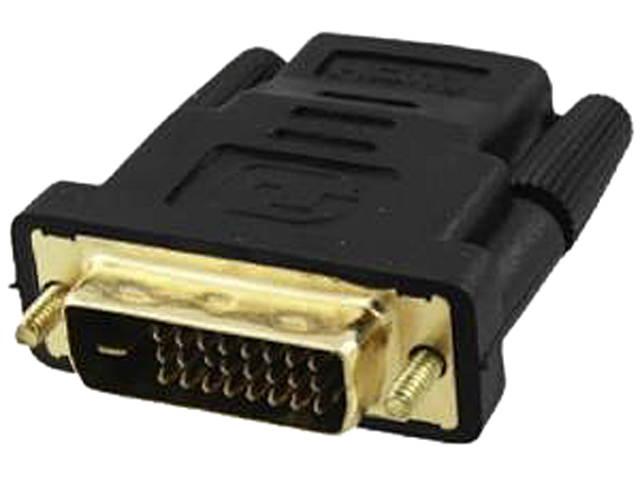 HDMI to VGA  GoldPlated HDMI to VGA Adapter Male to Female Compatible for Computer Desktop Laptop PC Monitor Projector HDTV Chromebook Raspberry Pi Roku Xbox and More Black