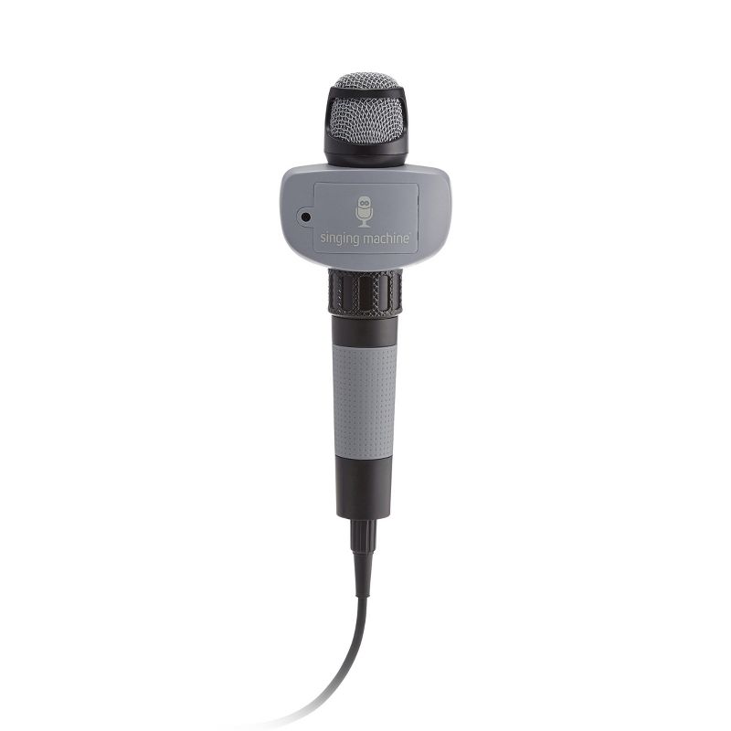 Singing Machine Dynamic Wired Microphone - Black
