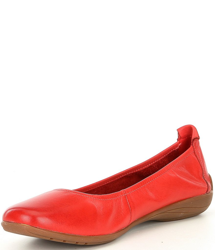 Josef Seibel Fenja 01 Leather Ballerina Slip-Ons