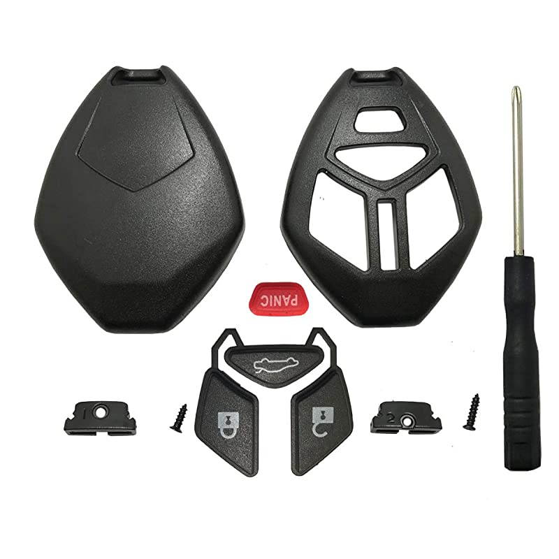 Keyless Entry Remote Key Fob Case for Mitsubishi Car Key Shell