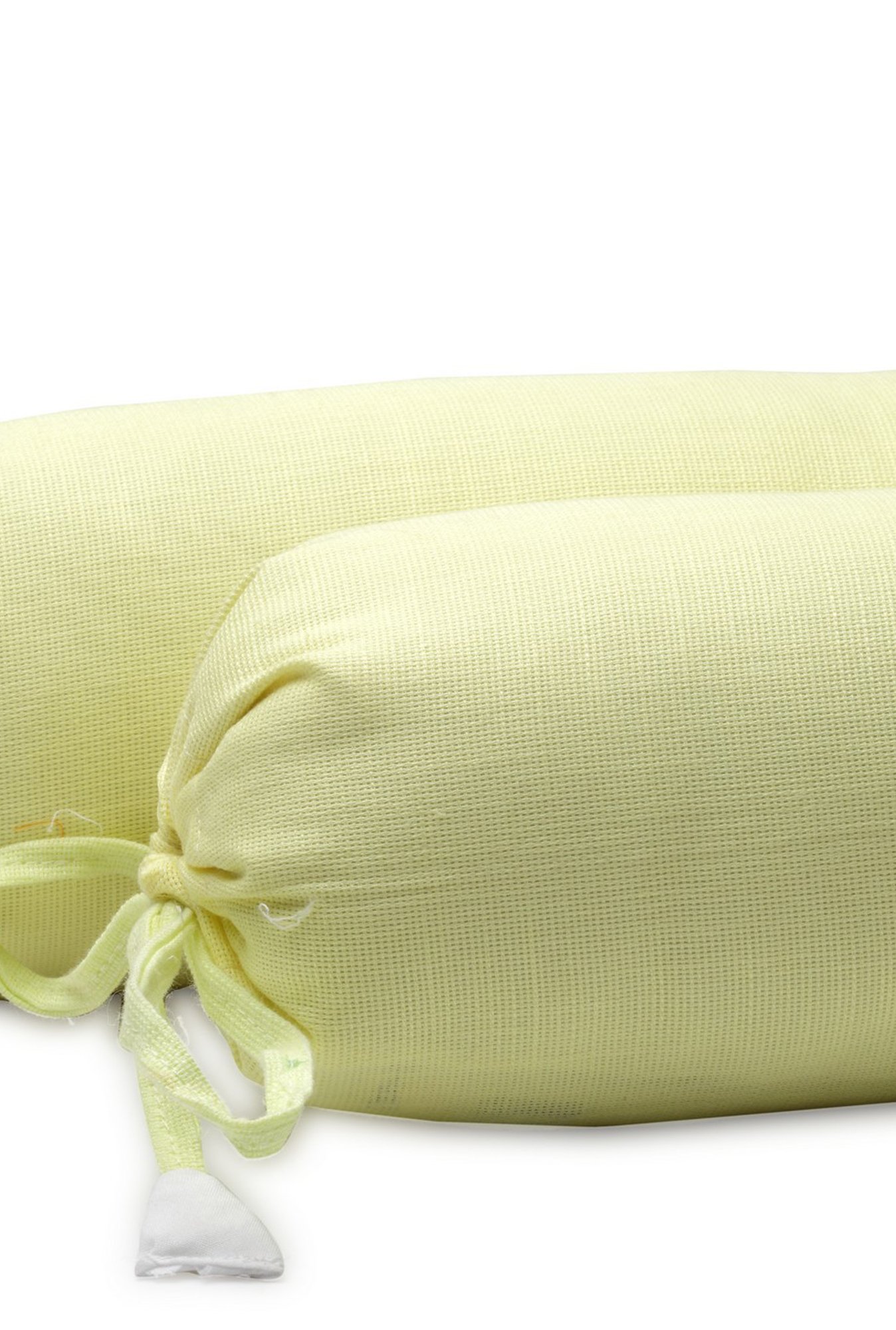 The Baby Atelier Yellow Bolster Cover with Filler - Set of 2
