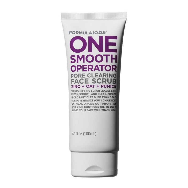 Formula 10.0.6 One Smooth Operator Facial Cleanser - 3.4 fl oz