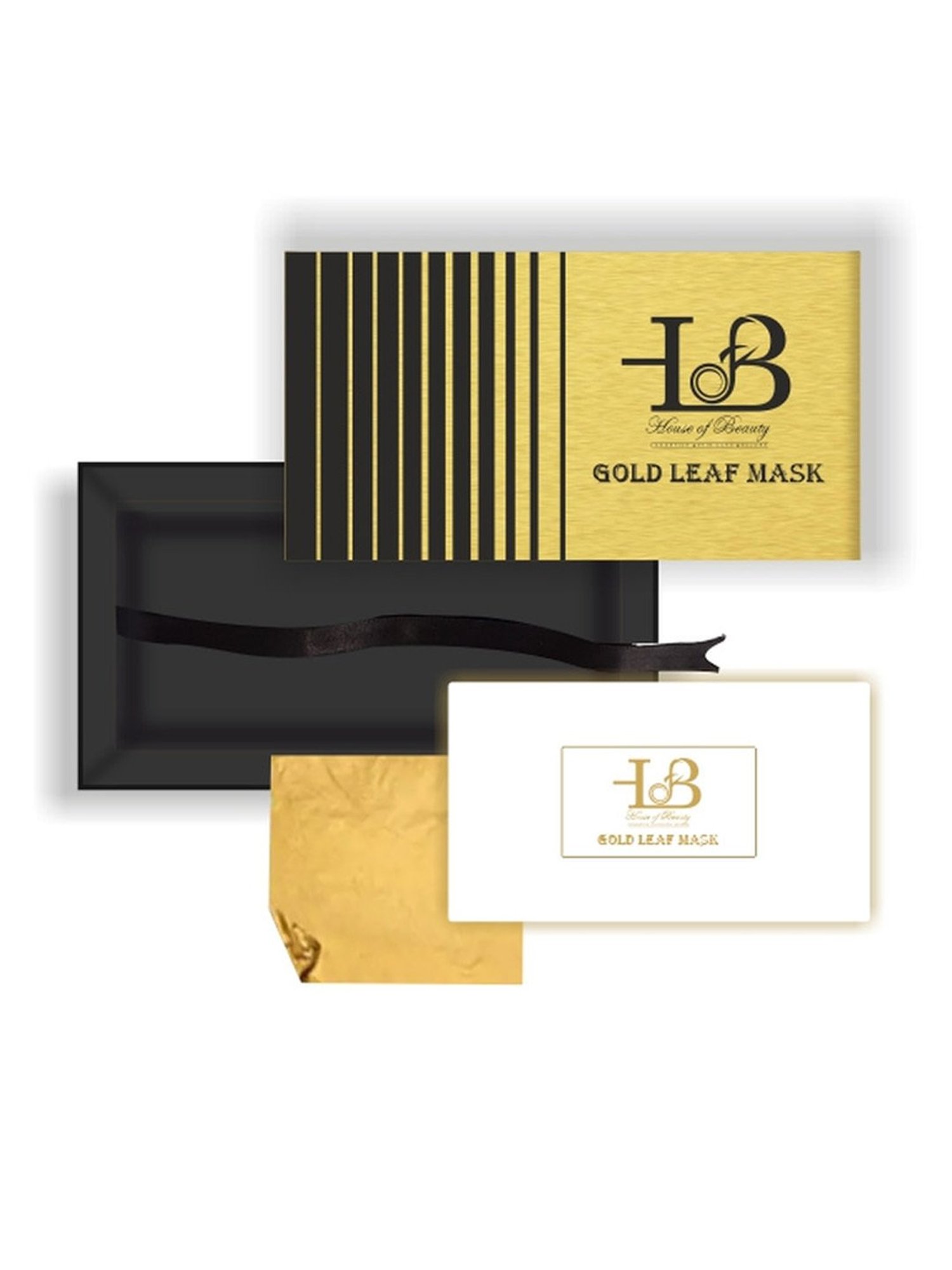 House of Beauty 24K Gold Face Mask - 4 Sheets - 150 gm