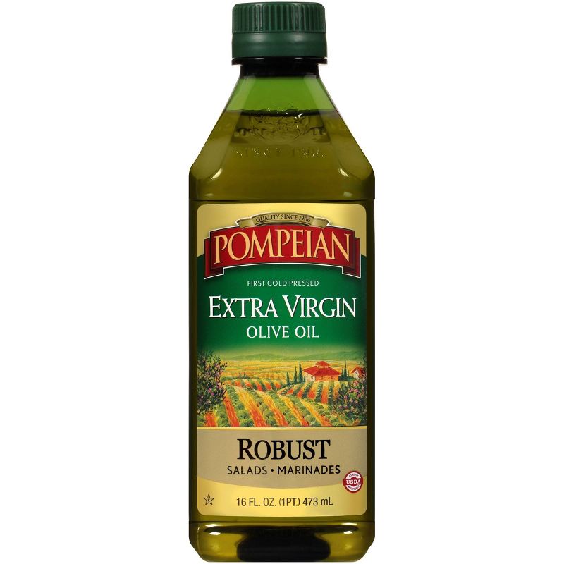 Pompeian Robust Extra Virgin Olive Oil - 16oz