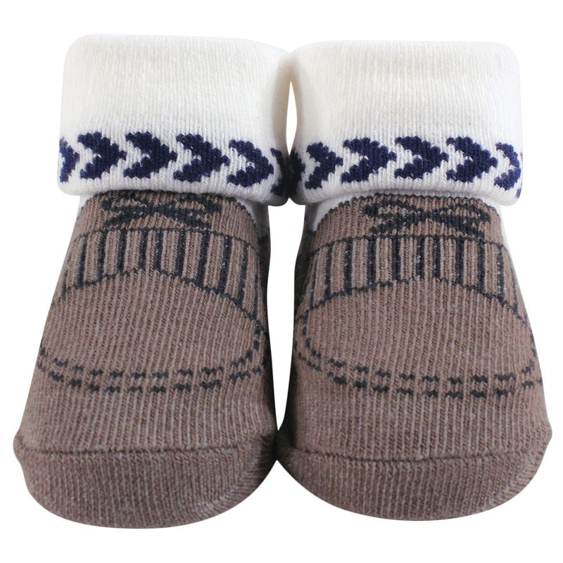 Hudson Baby Unisex Baby Socks Boxed Giftset, Stripes, One Size