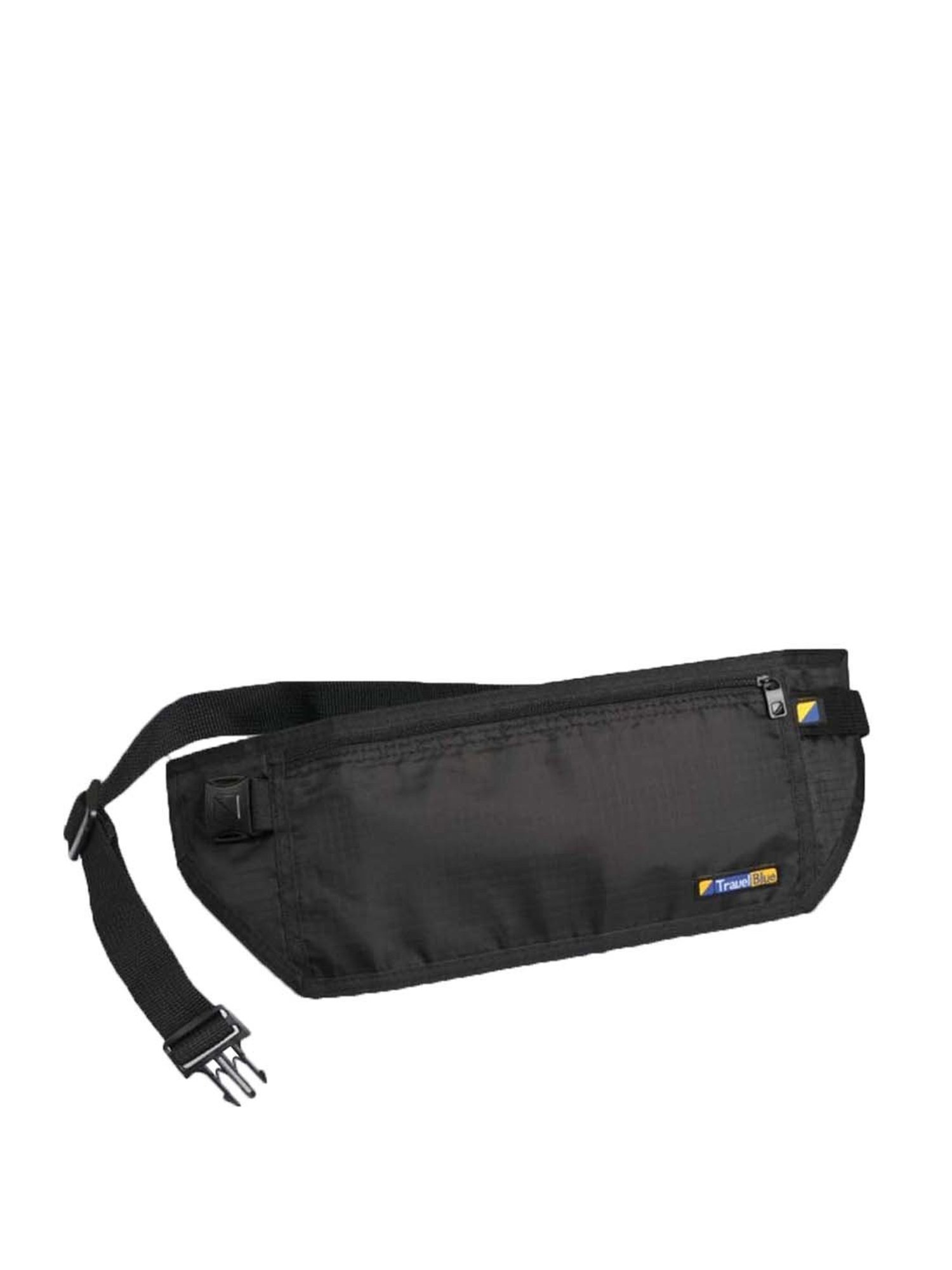 Travel Blue Black Solid Waist Pouch