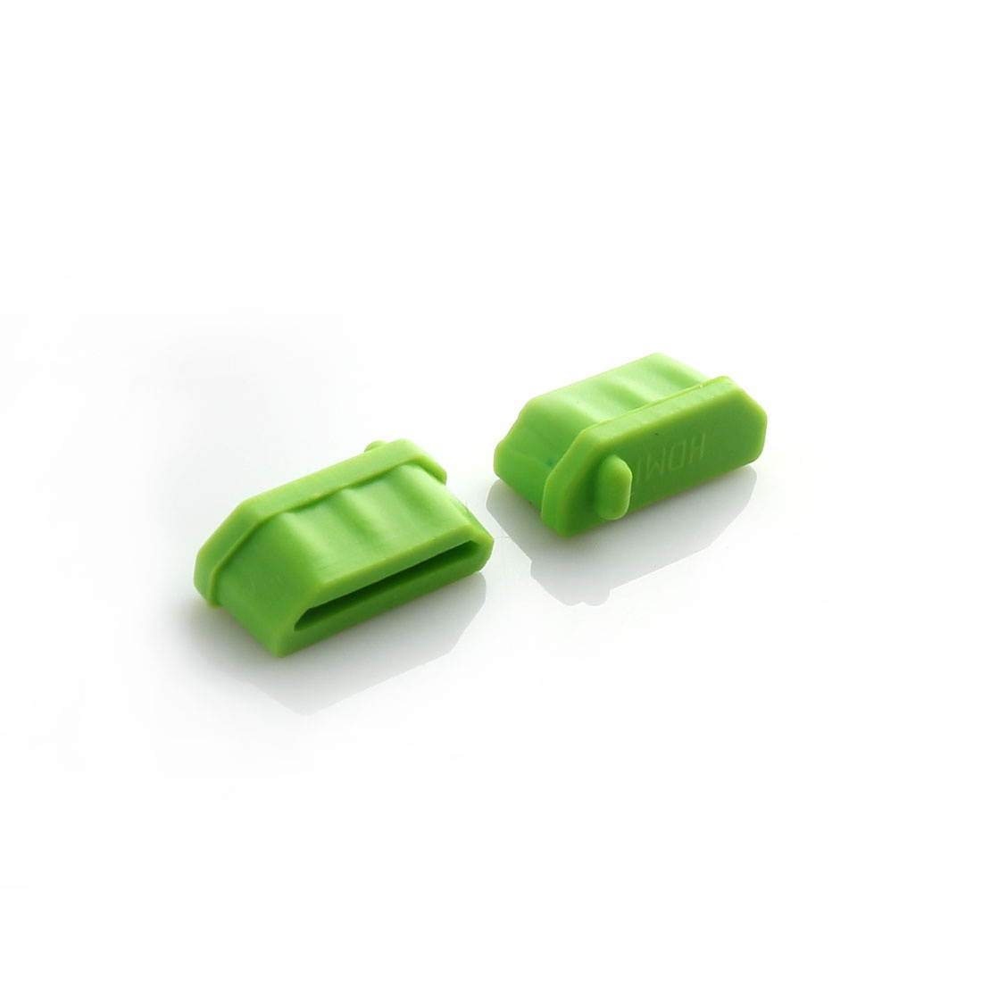 10 PCS TV Silicone Anti Dust Cover Cap Plug Protector Green for HDMI Female Port