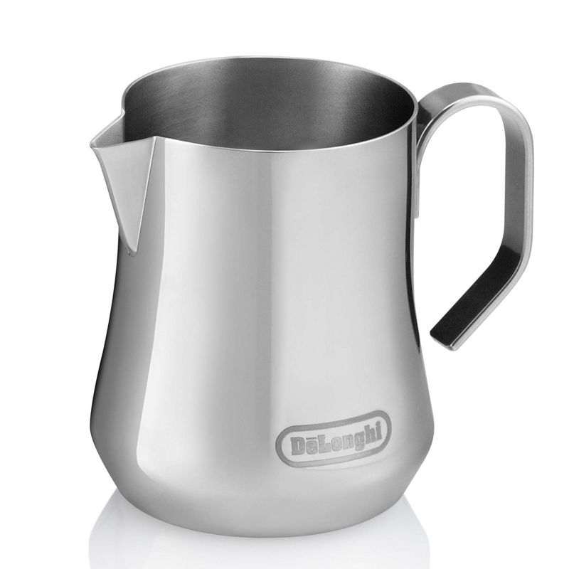 DeLonghi 12 fl oz Milk Frothing Pitcher - Stainless Steel