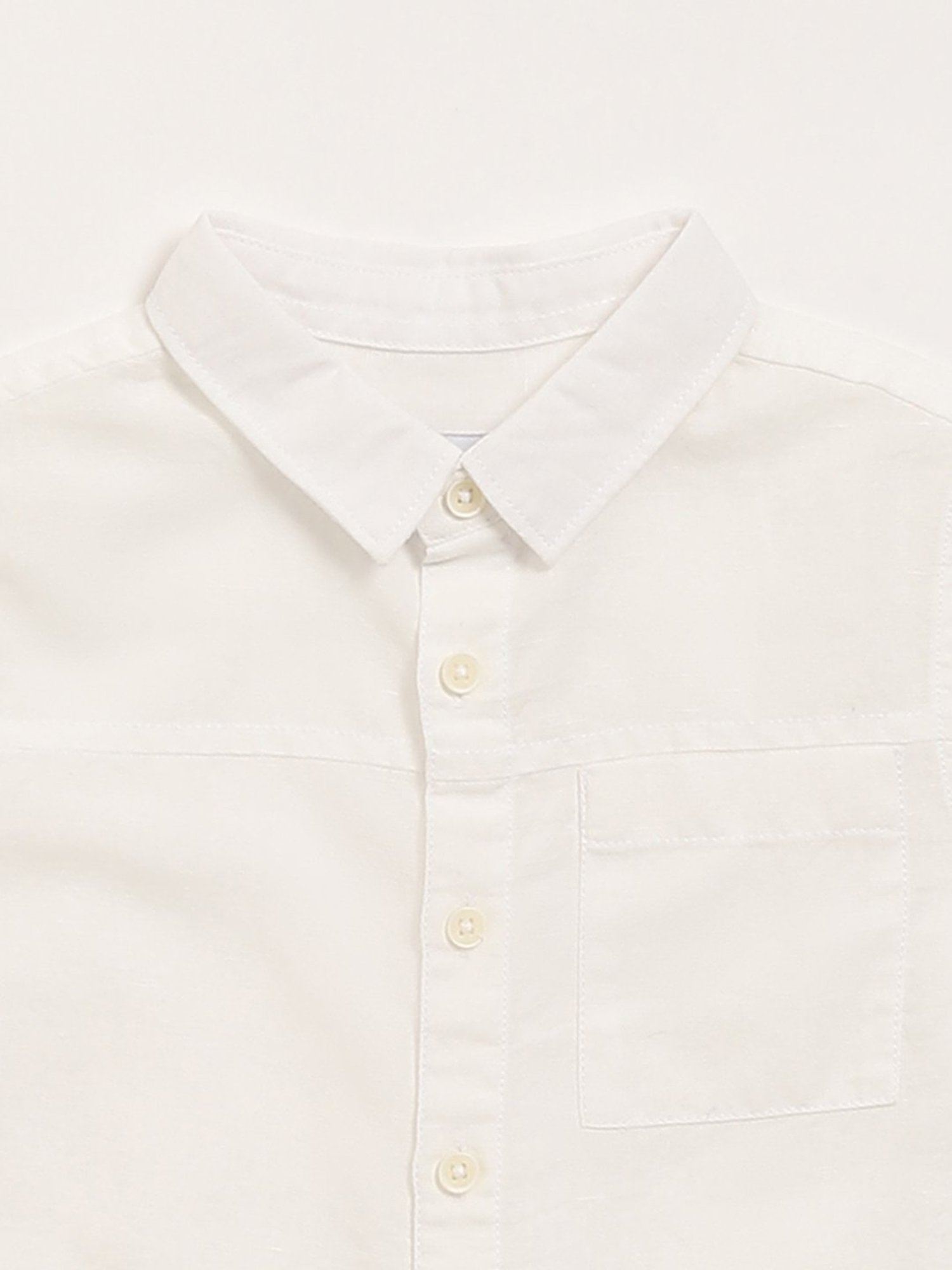 HOP Kids by Westside Plain White Shirt