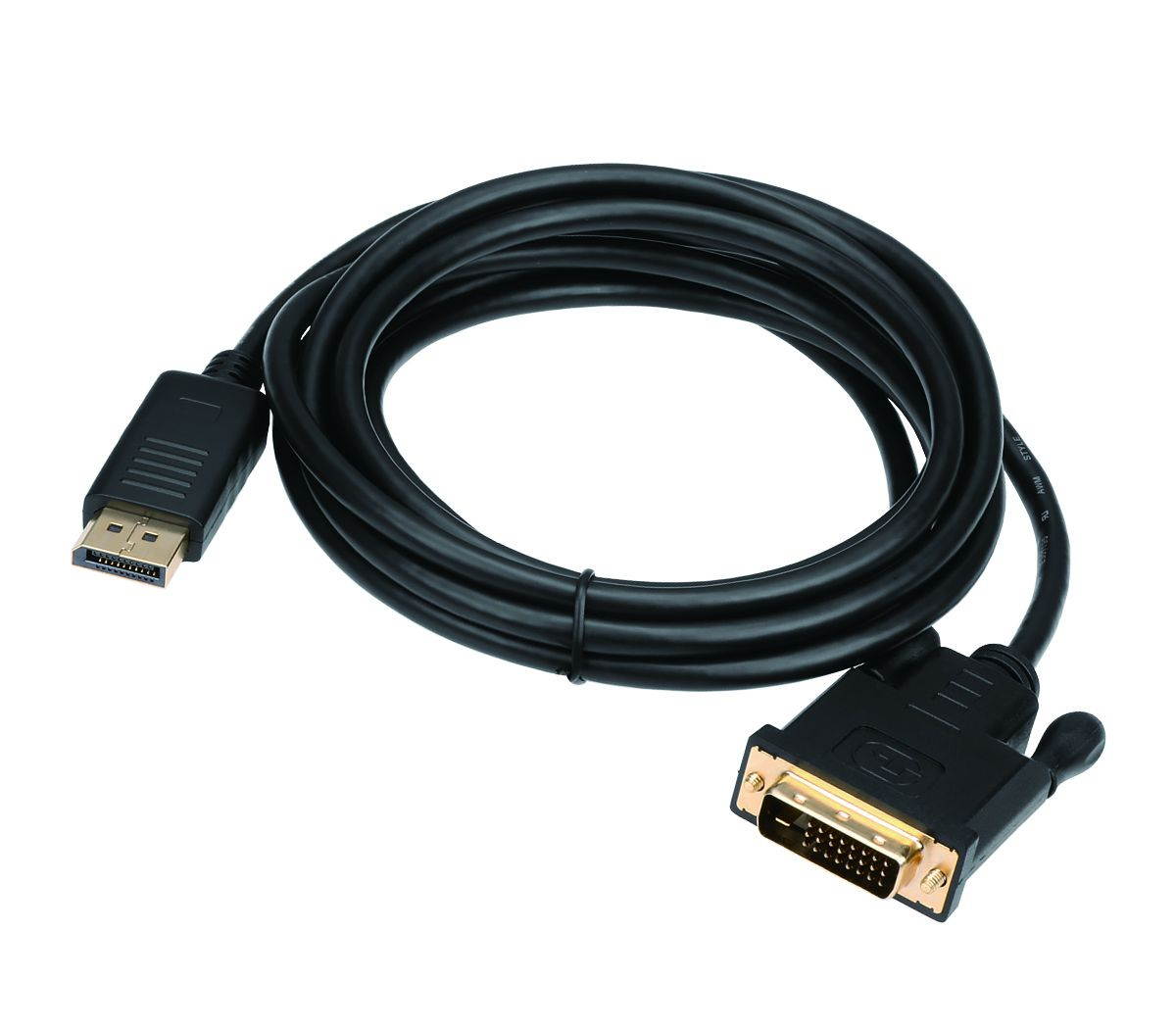 CB-DP1A11-S2 10ft DisplayPort to DVI Converter Cable (DP to DVI) - Black