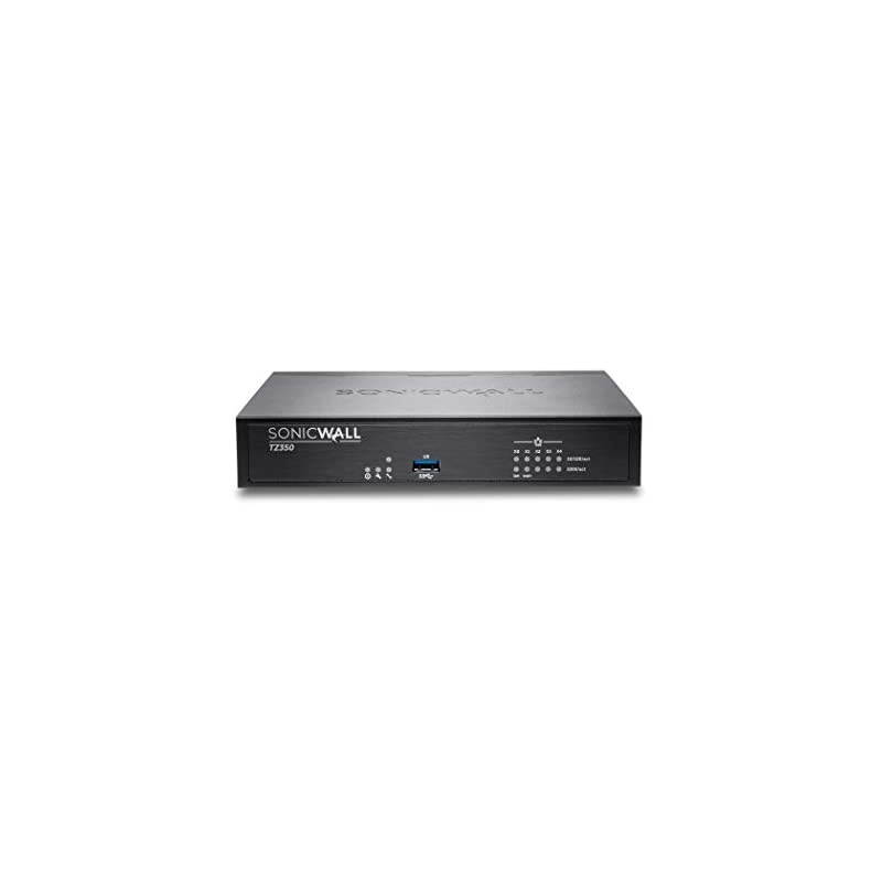 TZ350 Network Security Appliance and 2YR Secure Upgrade Plus Advanced Bundle with Rackmount Kit (02-SSC-1846+RM-SW-T4)