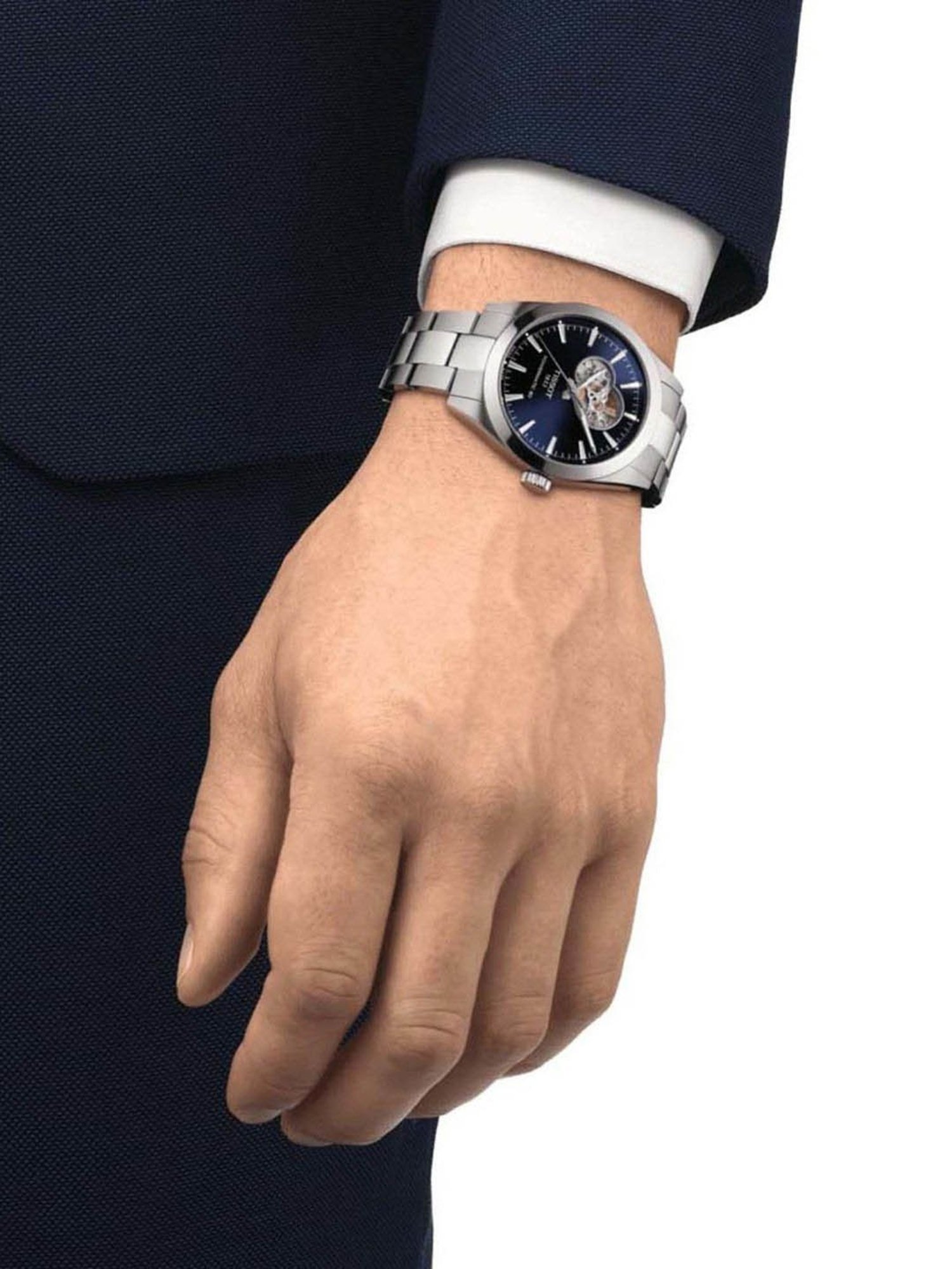 TISSOT T1274071104101 T-Classic Gentleman Powermatic Automatic Watch for Men